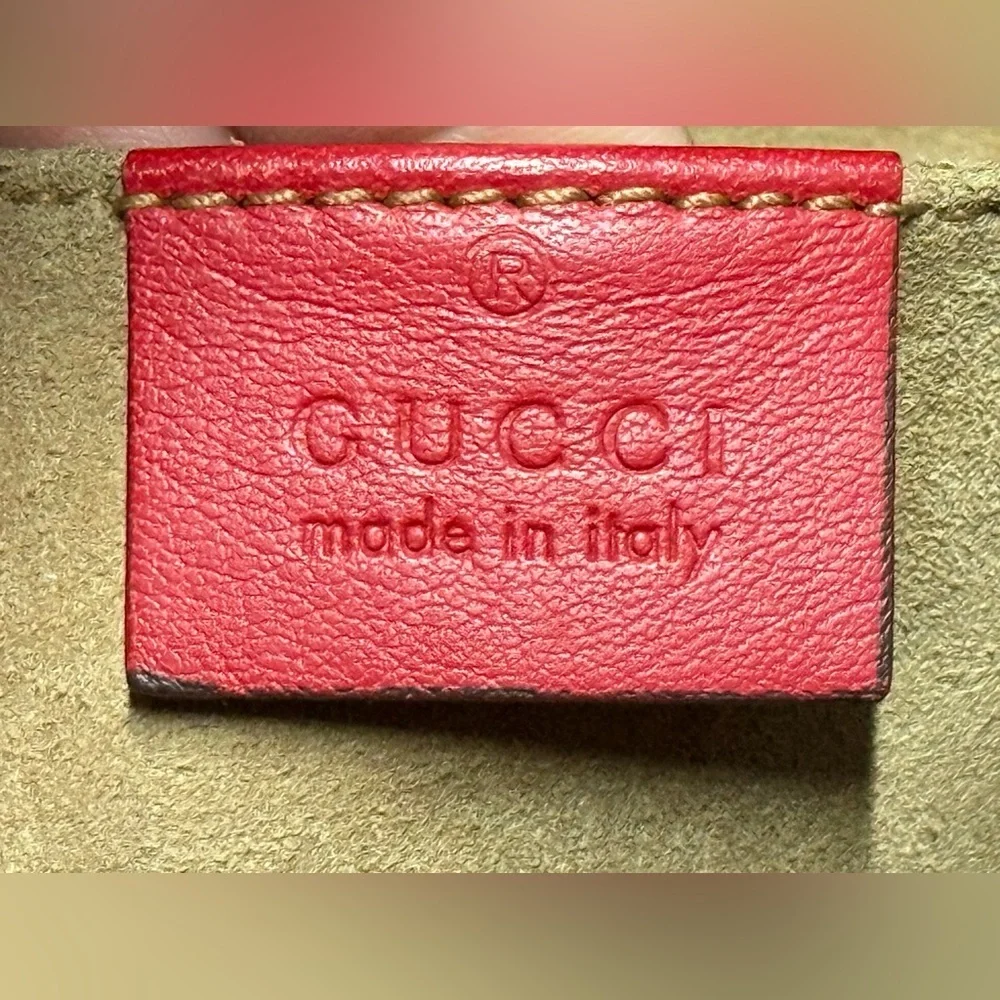 Gucci Supreme padlock small shoulder/crossbody bag